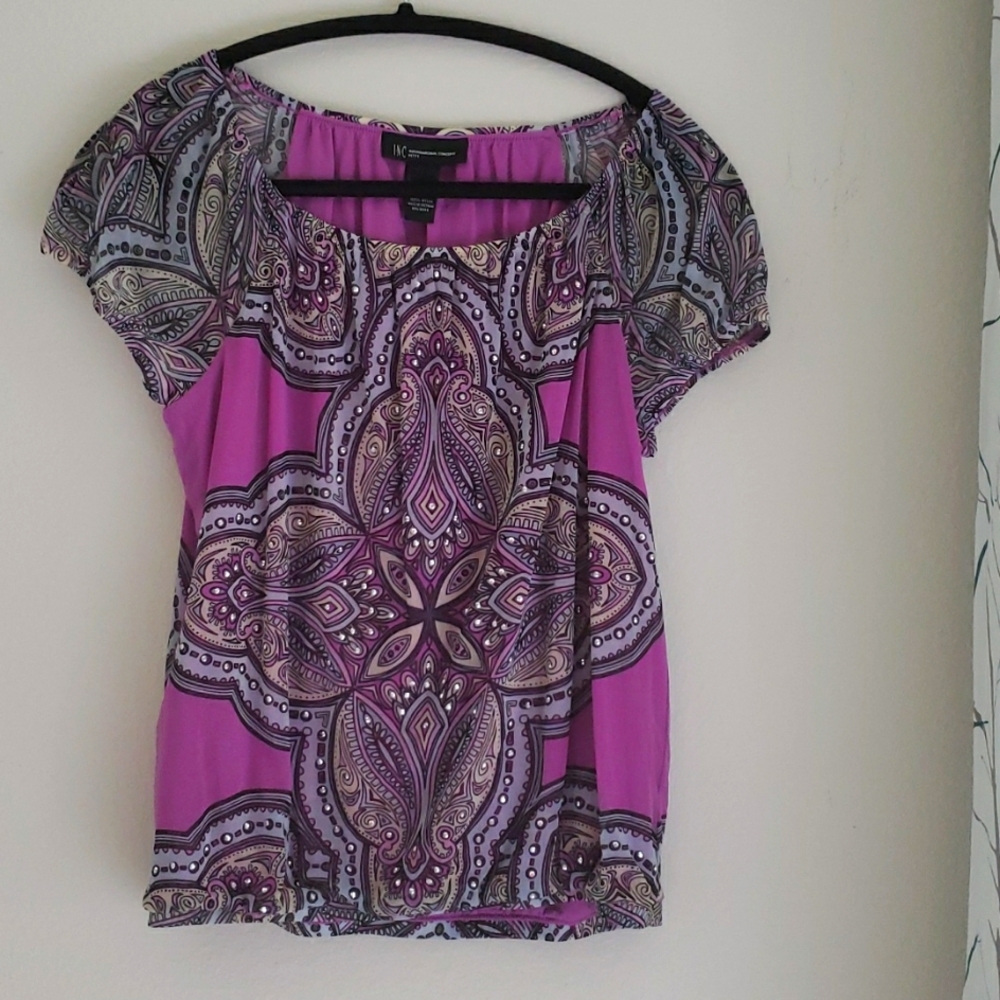 Short sleeve blouse